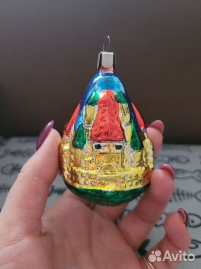 Царьград елочная игрушка СССР