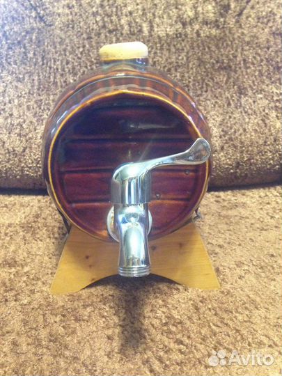 Бочонок для вина ссср, керамика новый