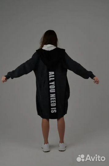 Кардиган женский оверсайз