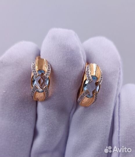 Золотые Серьги 585 пробы. Рассрочка