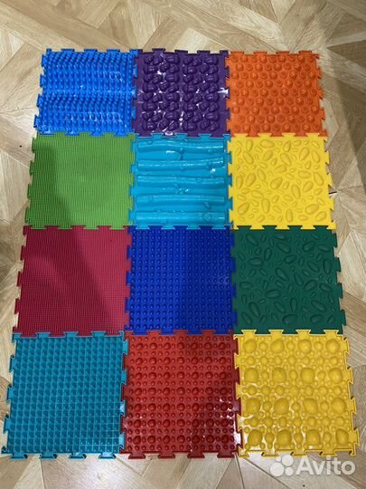 Ортопедический коврик 12 частей