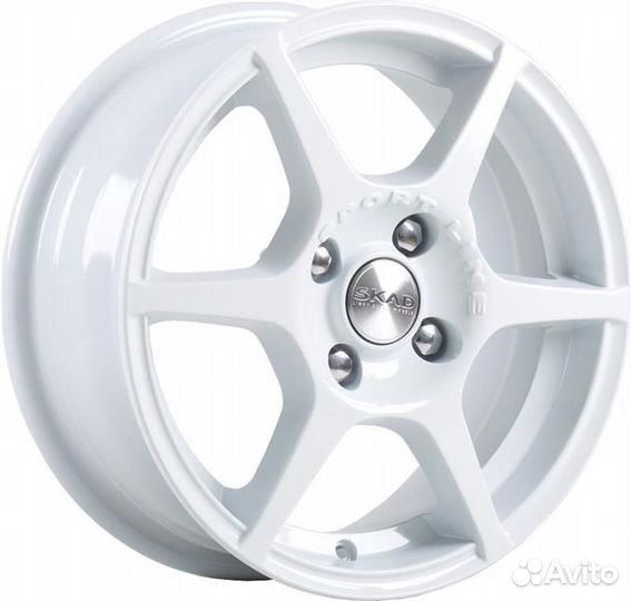 Диск Скад Ягуар 5,5х14 PCD 4х100 ET 38 DIA 67,1 бе