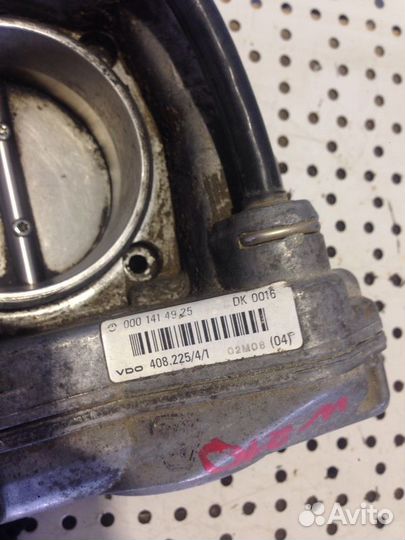 Заслонка дроссельная Mercedes-Benz E-класс