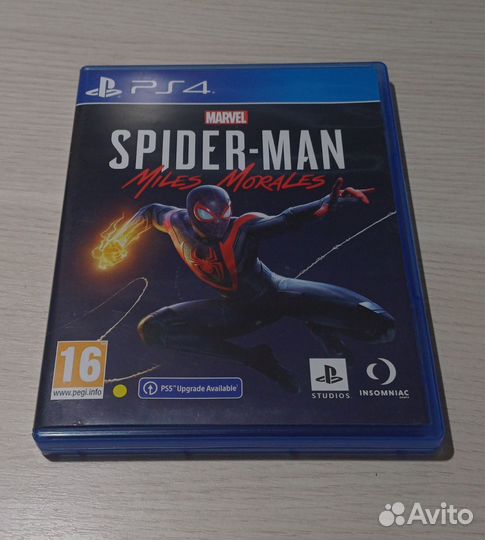 Игра Spider man miles morales ps4