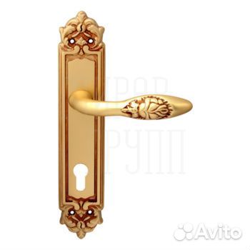 Дв. Ручк. на пл. Melodia 243/229 Rosa фран. зол