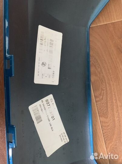 Накладка (юбка) на задний бампер бмв Х6, F16