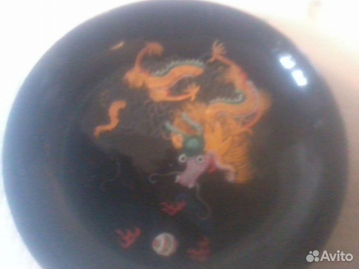 Сервиз антикварный лаковый Китай