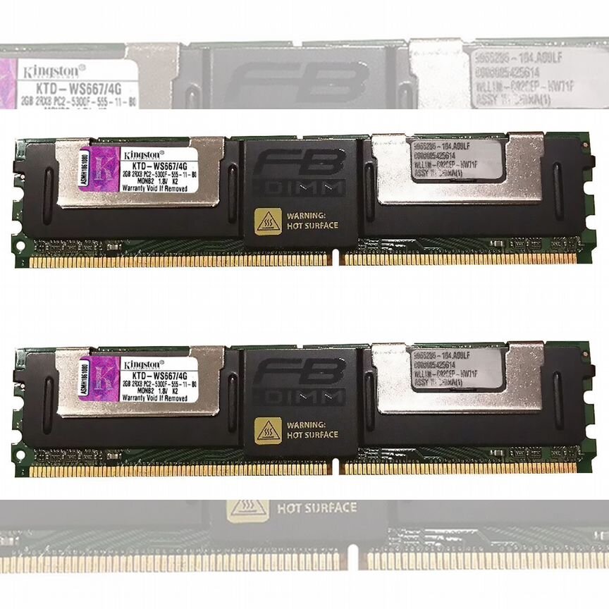 [KTD-WS667/4G] Оперативная Память Kingston 4gb Ktd-Ws667/4g