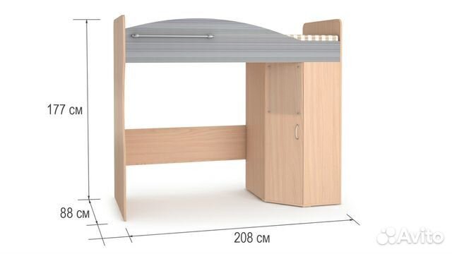 Кровать-чердак