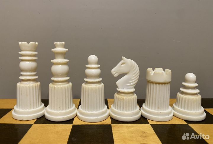 Шахматы из карболита СССР 1950е