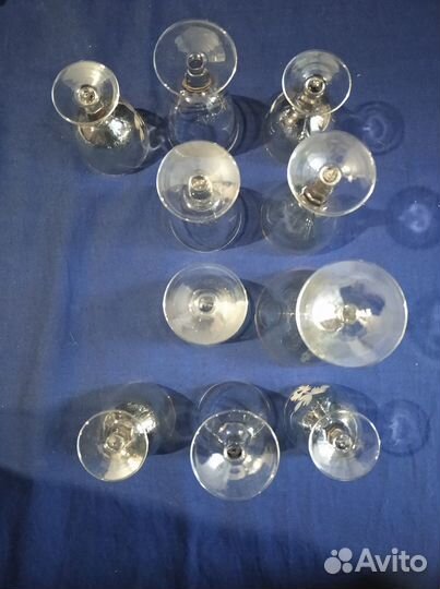 Подарочные бокалы подстаканники фужеры СССР