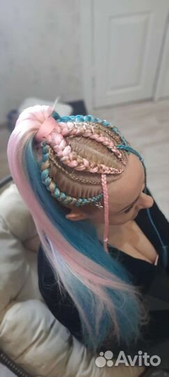 Плетение африканских,зизи,сенигальских косичек