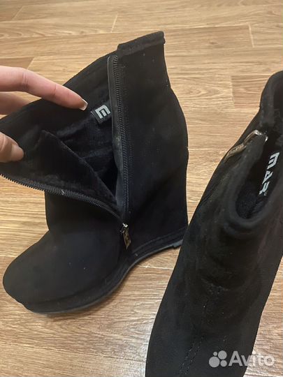 Полусапожки зимние