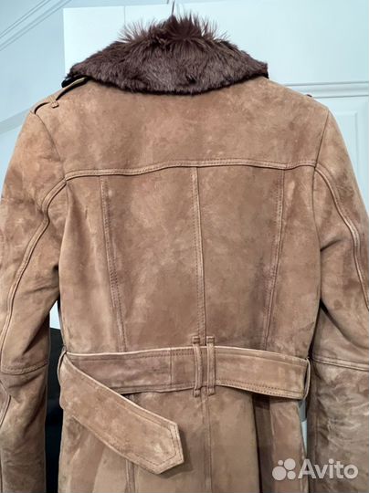 Дубленка стиль Burberry