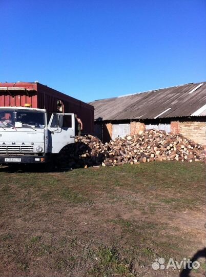 Дрова ясень пиленые