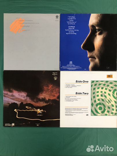 Винил Genesis, Phil Collins, оригиналы, имп