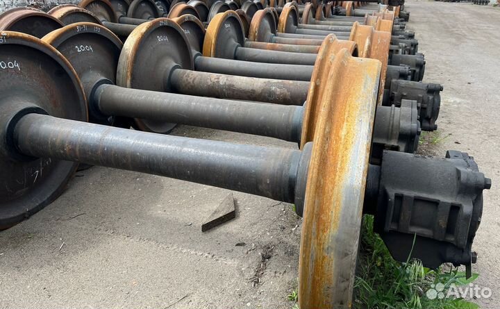 Колесная пара б/у для грузового вагона