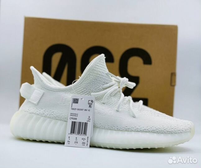 Кроссовки Adidas Yeezy Boost 350 Белые