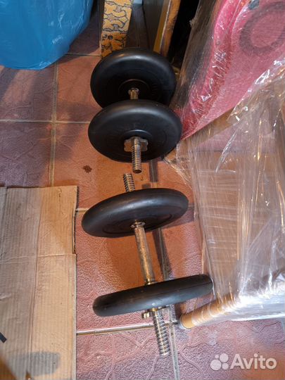 Гантели разборные 40 кг