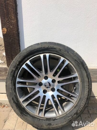 Колеса в сборе Skoda Bridgestone PotenzaR18 летние