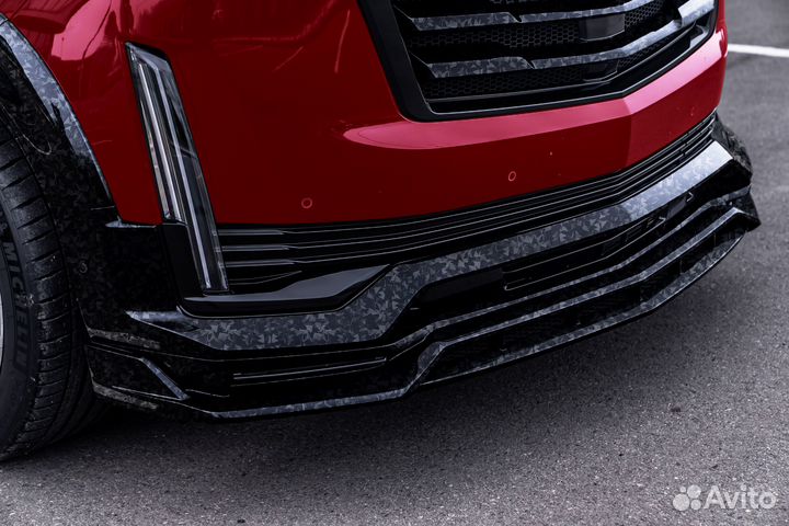 Сплиттер бампера Cadillac Escalade 5G 2021 +