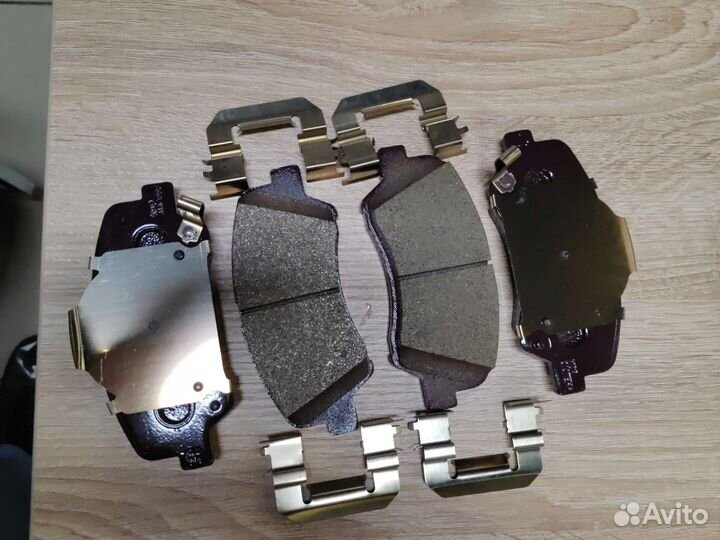 Колодки передние hyundai solaris kia rio