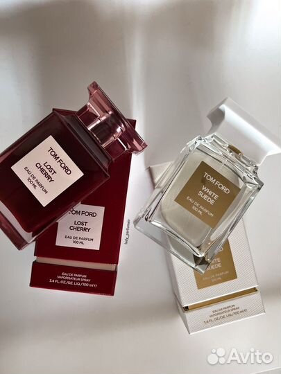 Tom Ford Lost Cherry White Suede распив