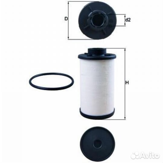 Mahle HX 132D Фильтр гидравлический LCV