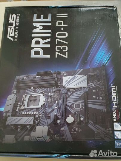 Asus prime Z370 + Intel i7 8700K 4.5ггц