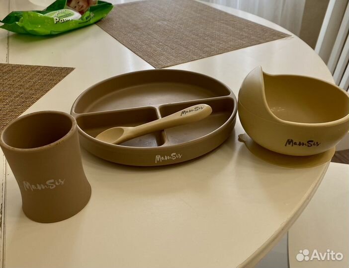 Набор посуды для малыша Mamsis