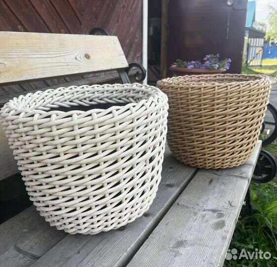 Корзина плетеная/кашпо/горшок