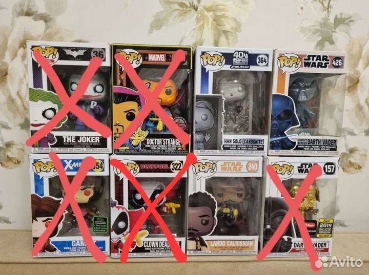 Фигурки funko pop