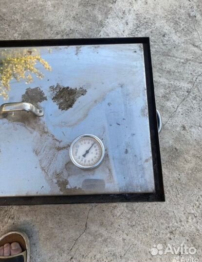 Коптильня горячего копчения из нержавейки