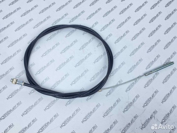 Трос переднего тормоза L-1290мм, ход-110мм, вылет