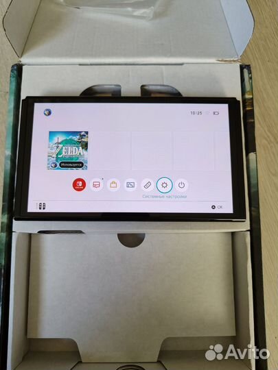 Новая Прошитая Nintendo switch oled Zelda edition