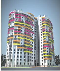 2-к. квартира, 54,6 м², 15/17 эт.