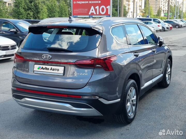 Hyundai Santa Fe 2.2 AMT, 2021, 50 525 км