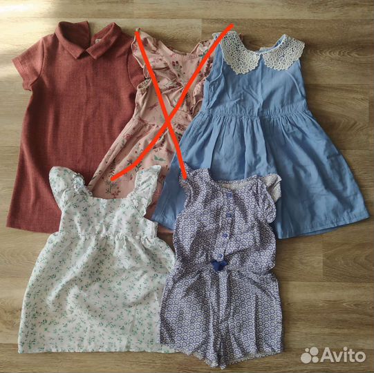 Вещи пакетом на девочку 3-4 года