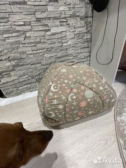 Лежанка домик для собаки