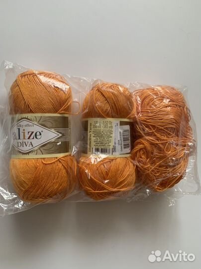 Пряжа для вязания Лён хлопок