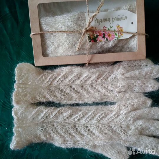 Перчатки ажурные