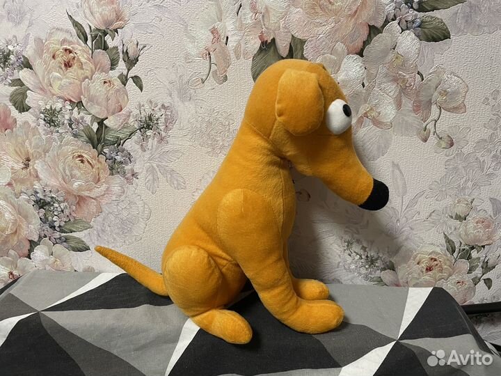 Мягкая игрушка собака из симпсонов обмен