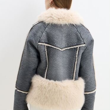 Дубленка новая Снежная королева