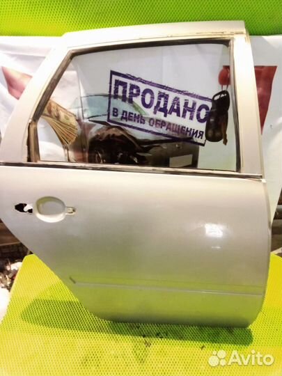 Дверь задняя правая Калина