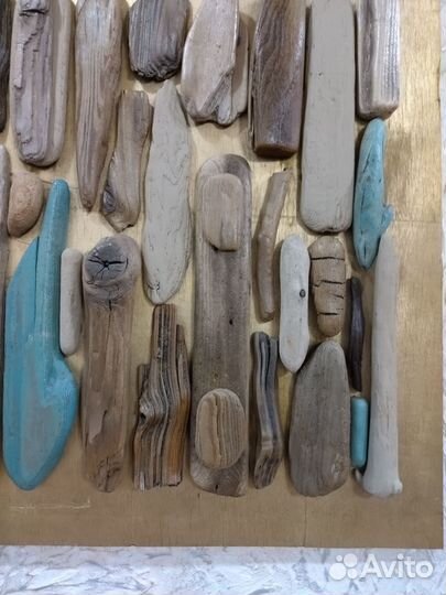 Картина ручная работа, морские палочки