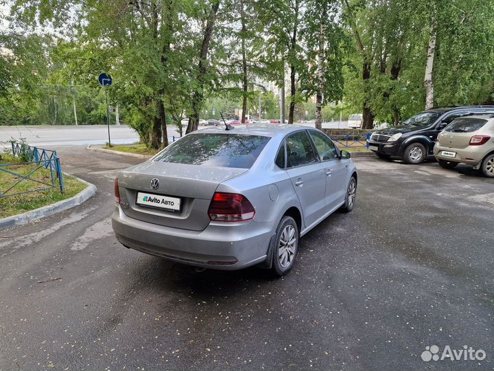 Volkswagen Polo 1.6 МТ, 2018, 78 000 км