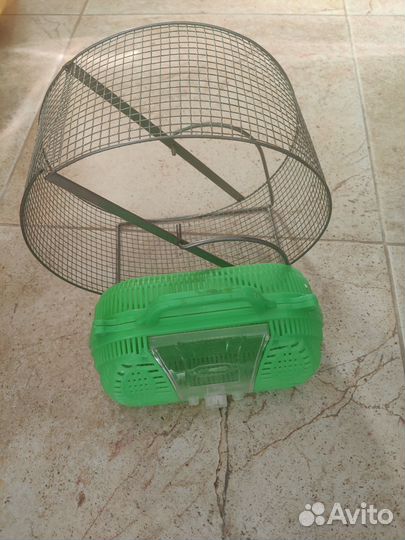 Переноска для грызунов. Колесо для грызунов