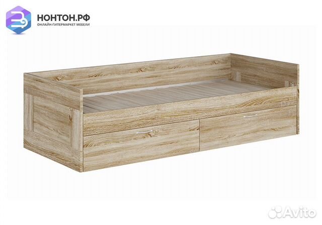 Кровать раздвижная Сириус сонома