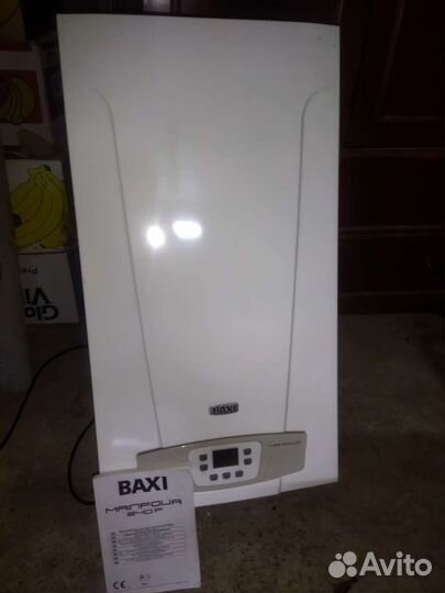 Газовый котел двухконтурный baxi mainfour 240f бу