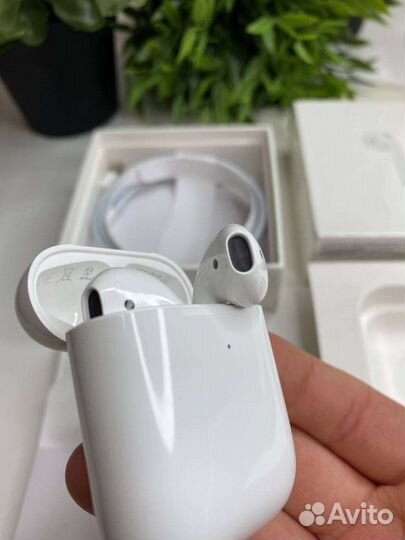 Беспроводные наушники apple airpods 2